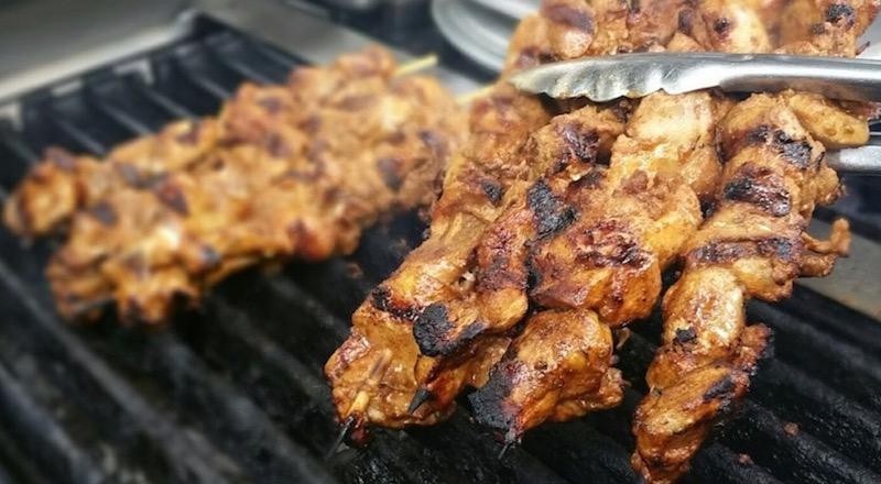 Chicken Kabab / with One Pita