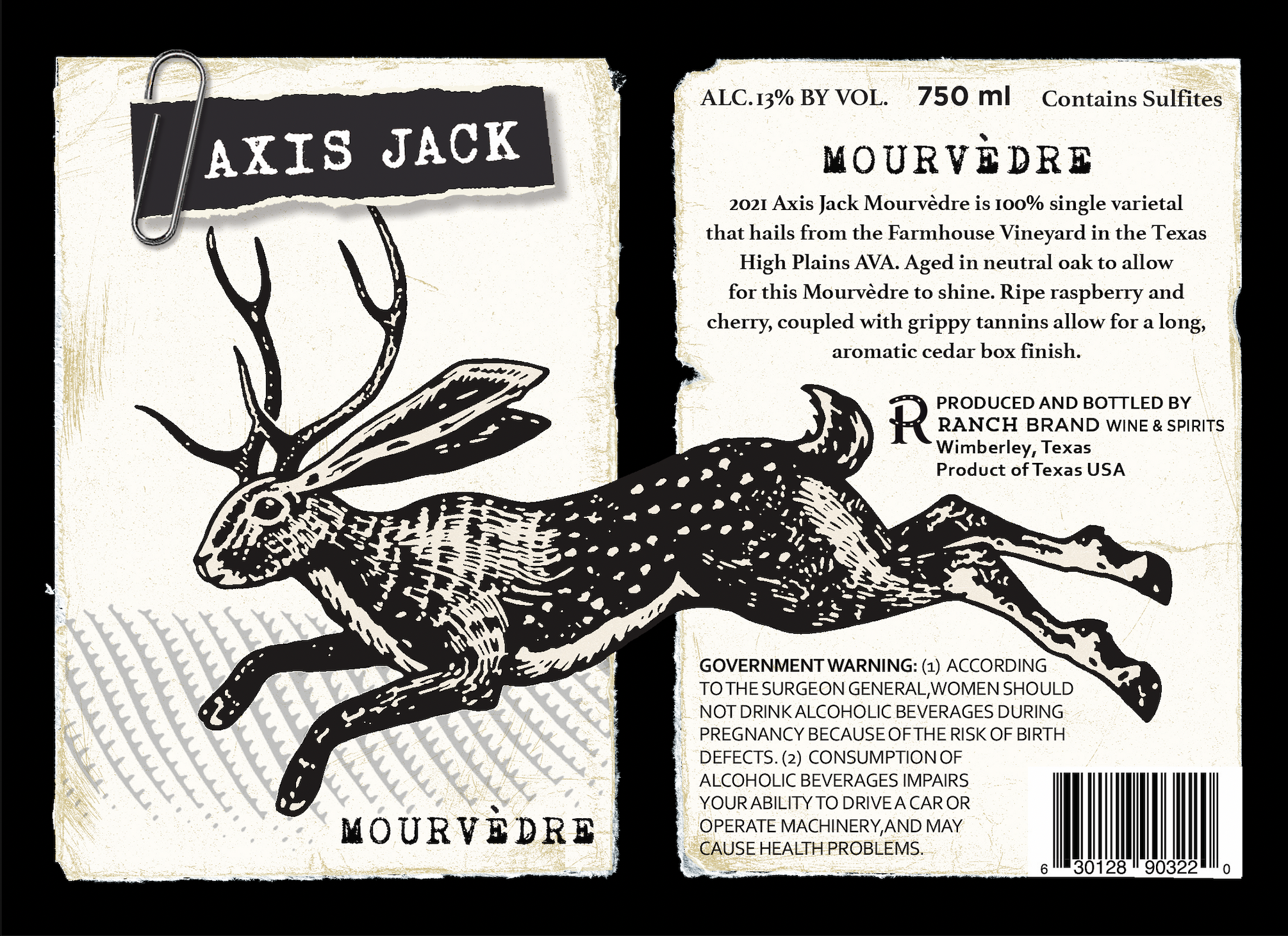 Axis Mourvedre BTL To-Go