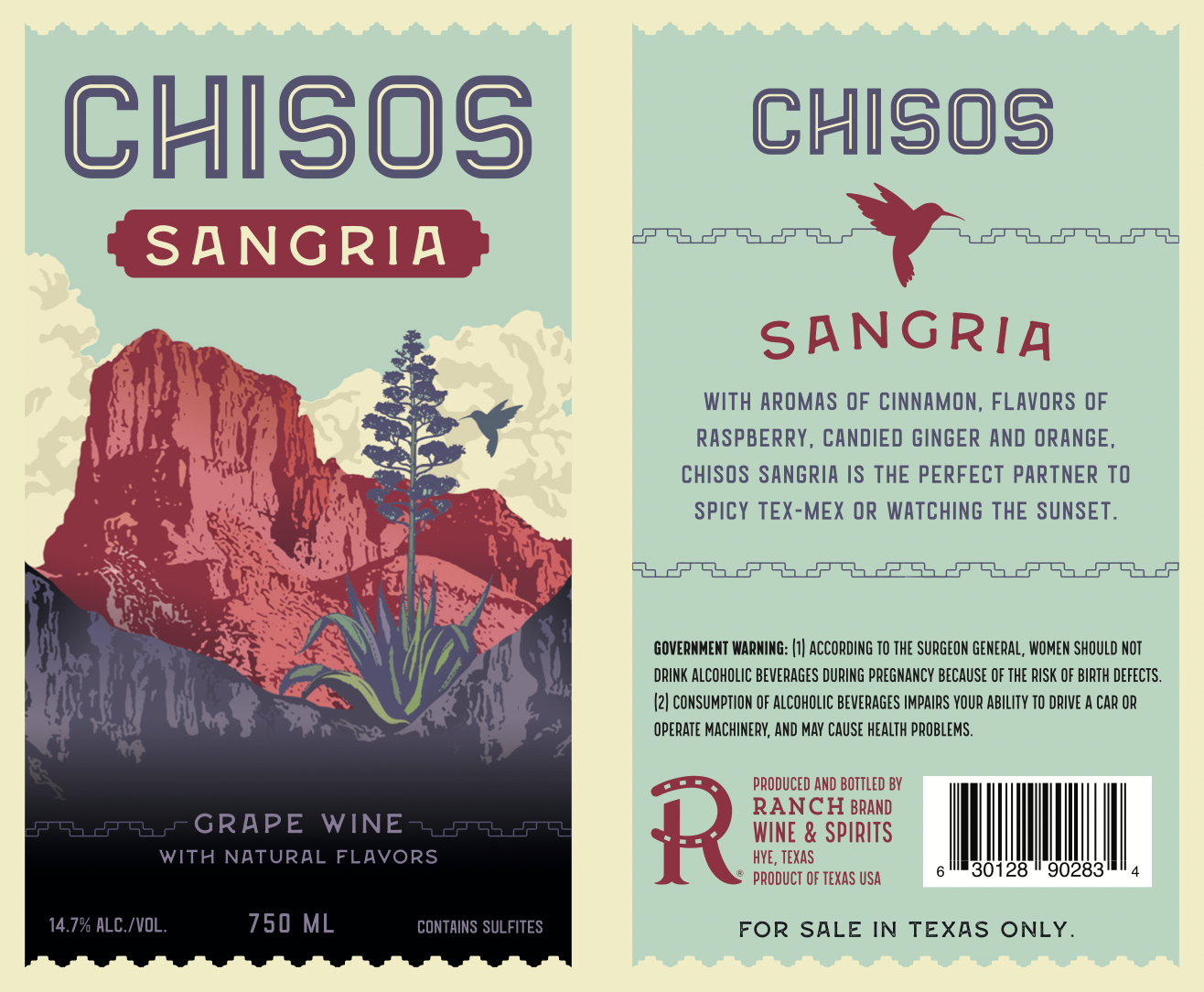 Chisos Sangria BTL To-Go