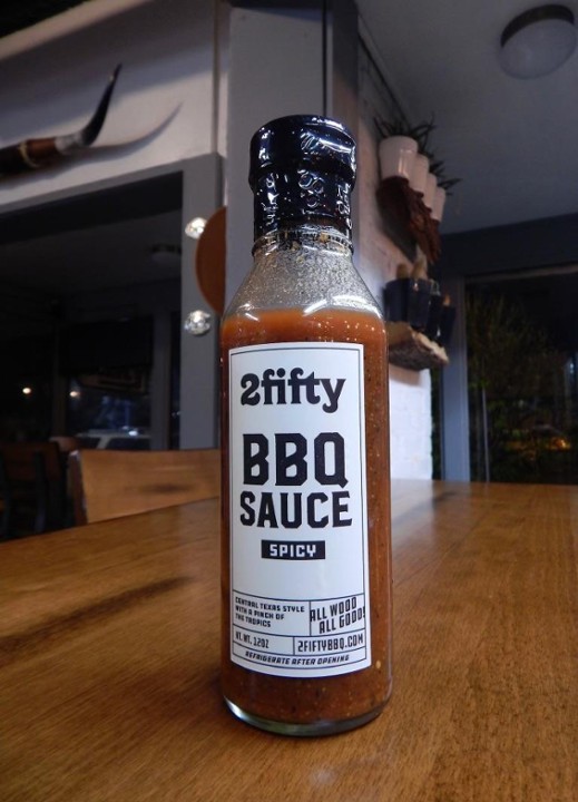 12oz Spicy BBQ Sauce Bottle