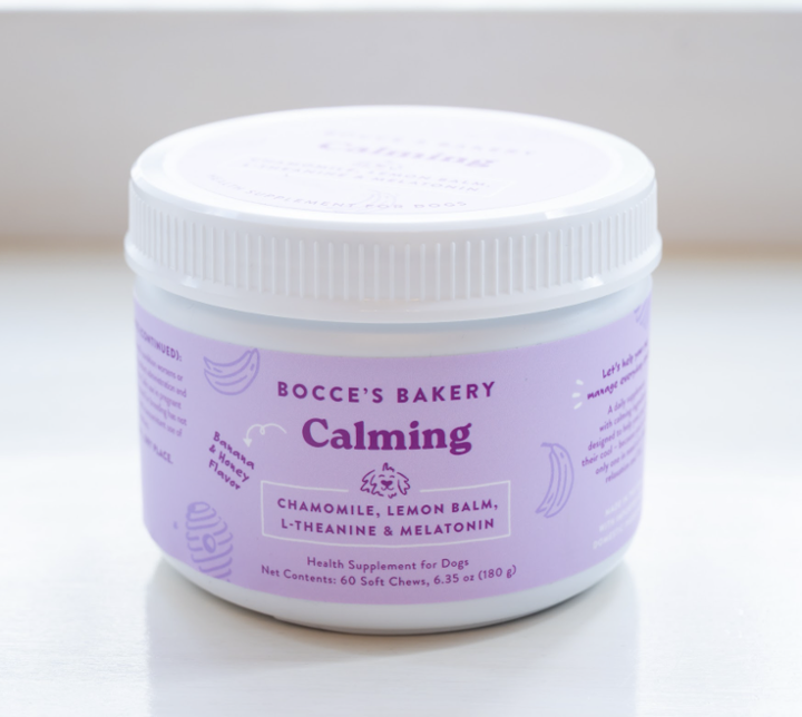 Bocces Bakery calming supplements