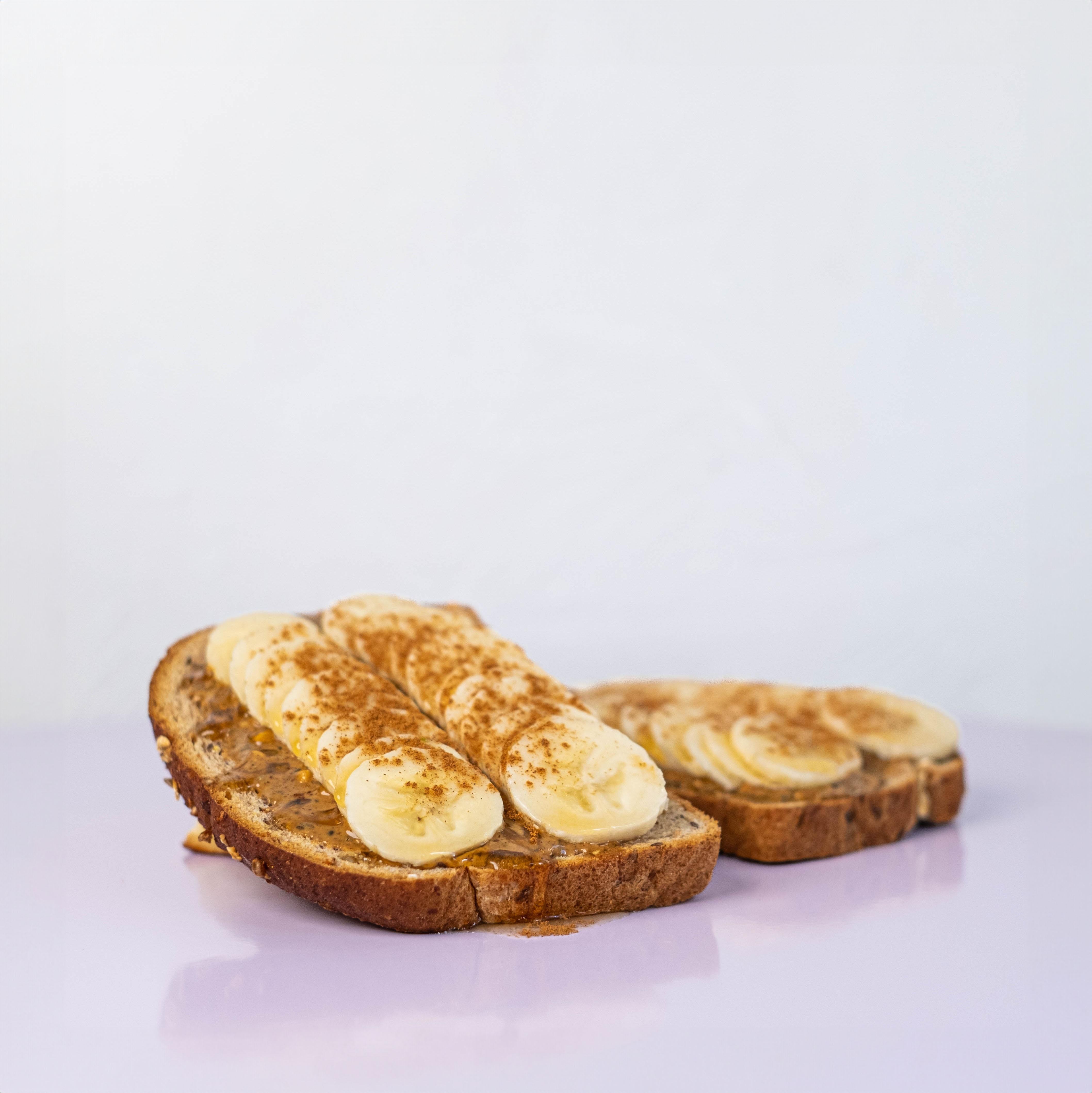 Peanut-Butter-Honey-Banana Toast