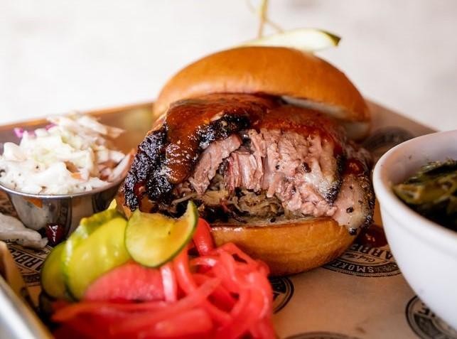 BBQ Prime Brisket Sandwich