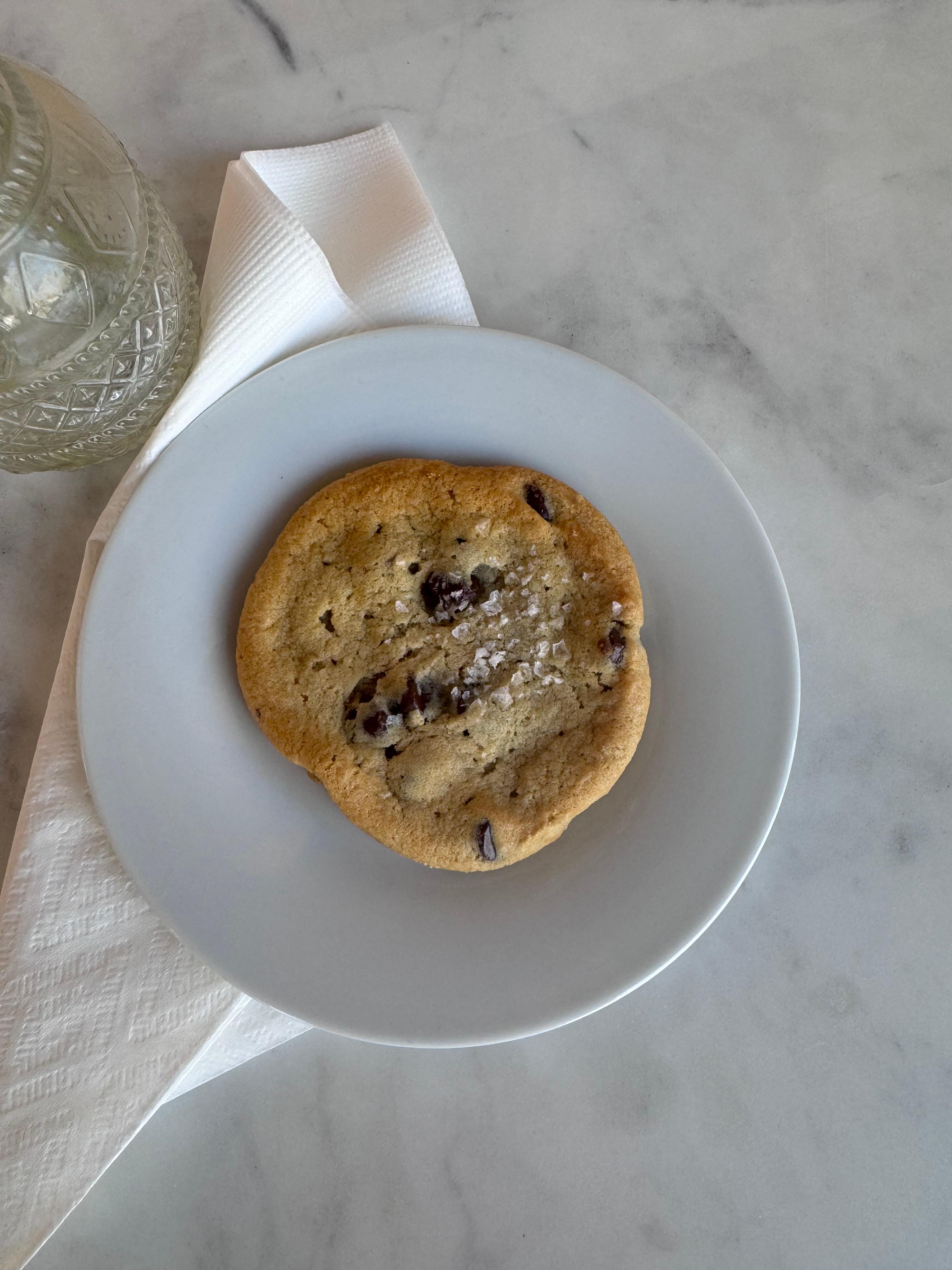 Salted Chocolate Chip Cookie