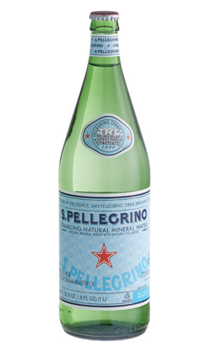 San Pellegrino Sparkling Water [One Liter Bottle]