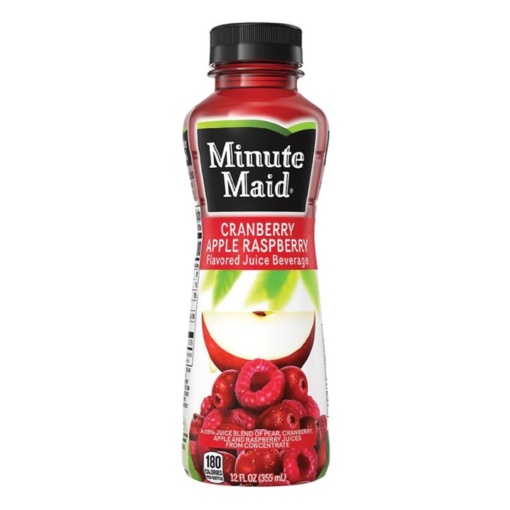 Minute Maid Cranberry Apple and Raspberry Juice