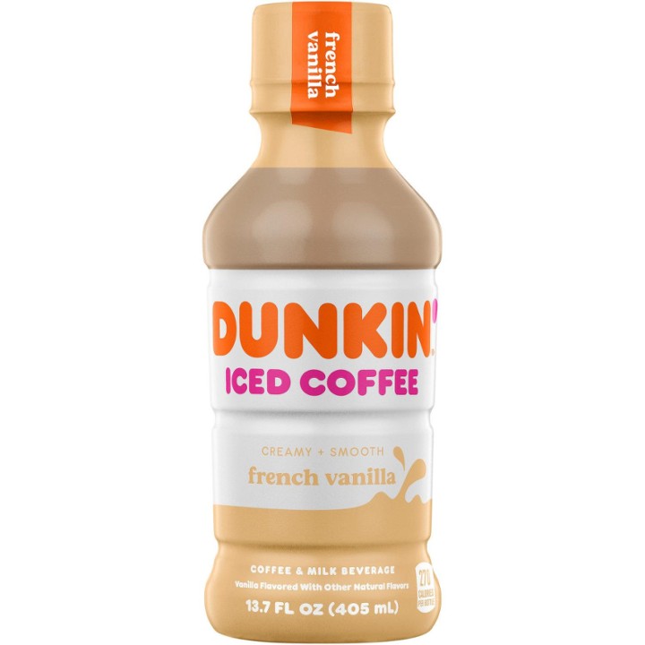 Dunkin Iced Vanilla Coffee