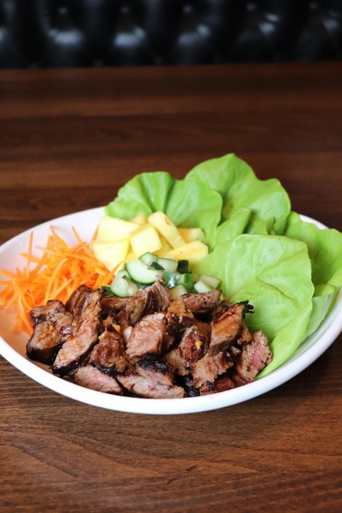 Grilled Steak Lettuce Wraps