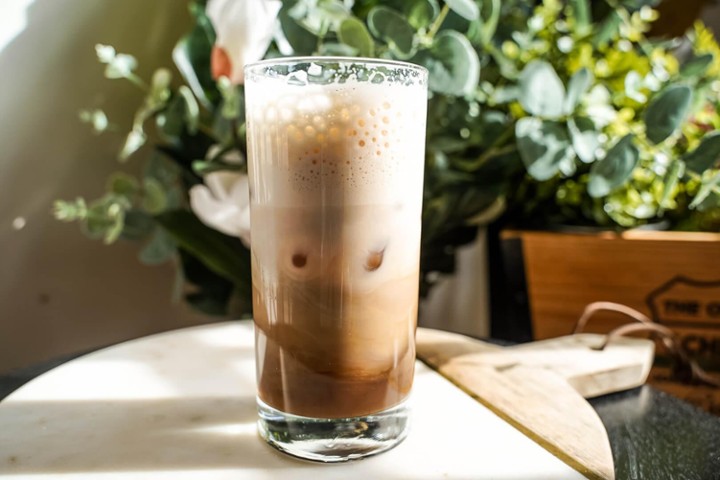 Iced Dirty Chai Latte - Chai, Shot of Espresso