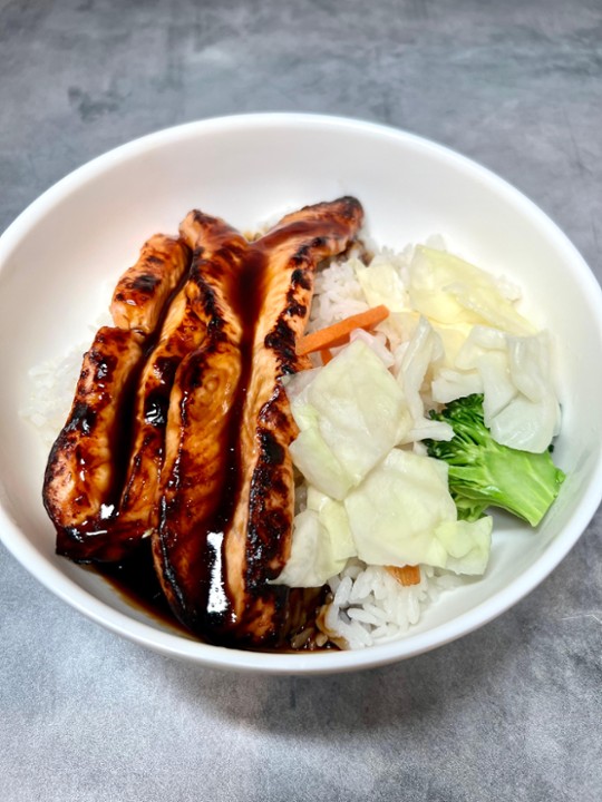 Salmon Teriyaki Bowl