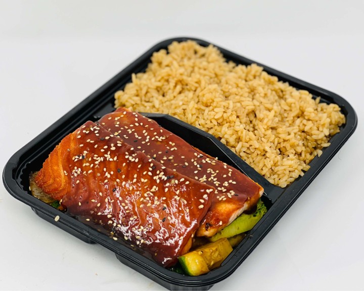 Hibachi Grilled Salmon