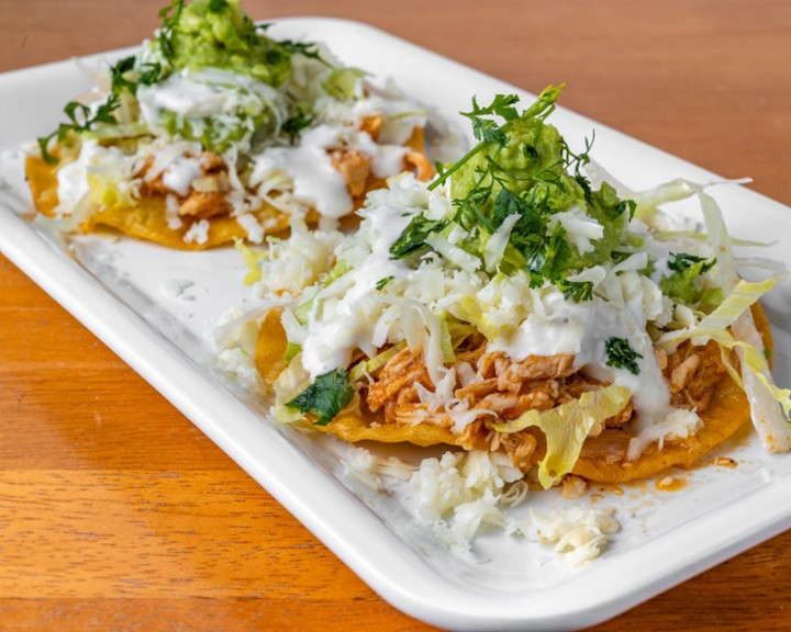 (2)CHICKEN TINGA TOAST