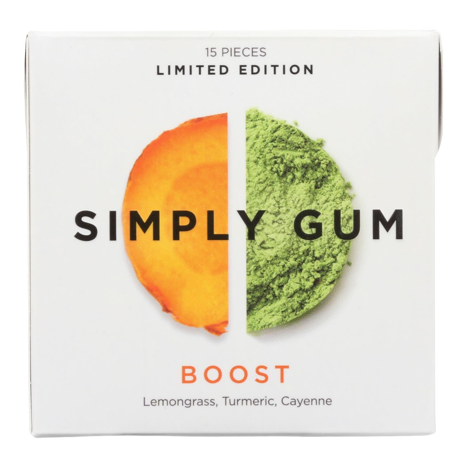 Simply Gum Natural Chewing Gum Boost