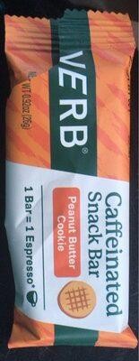 Verb Energy - Peanut Butter Crunch Bar 0.92 OZ - Pack of 16