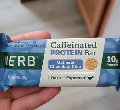 Caffinated Protein Bar Oatmeal Choc Chip