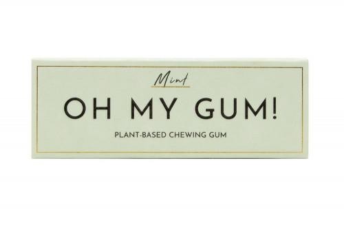 Oh My Gum OH MY GUM! Plant Based Mint Chewing Gum 19g (Case of 24) (4 Minimum)