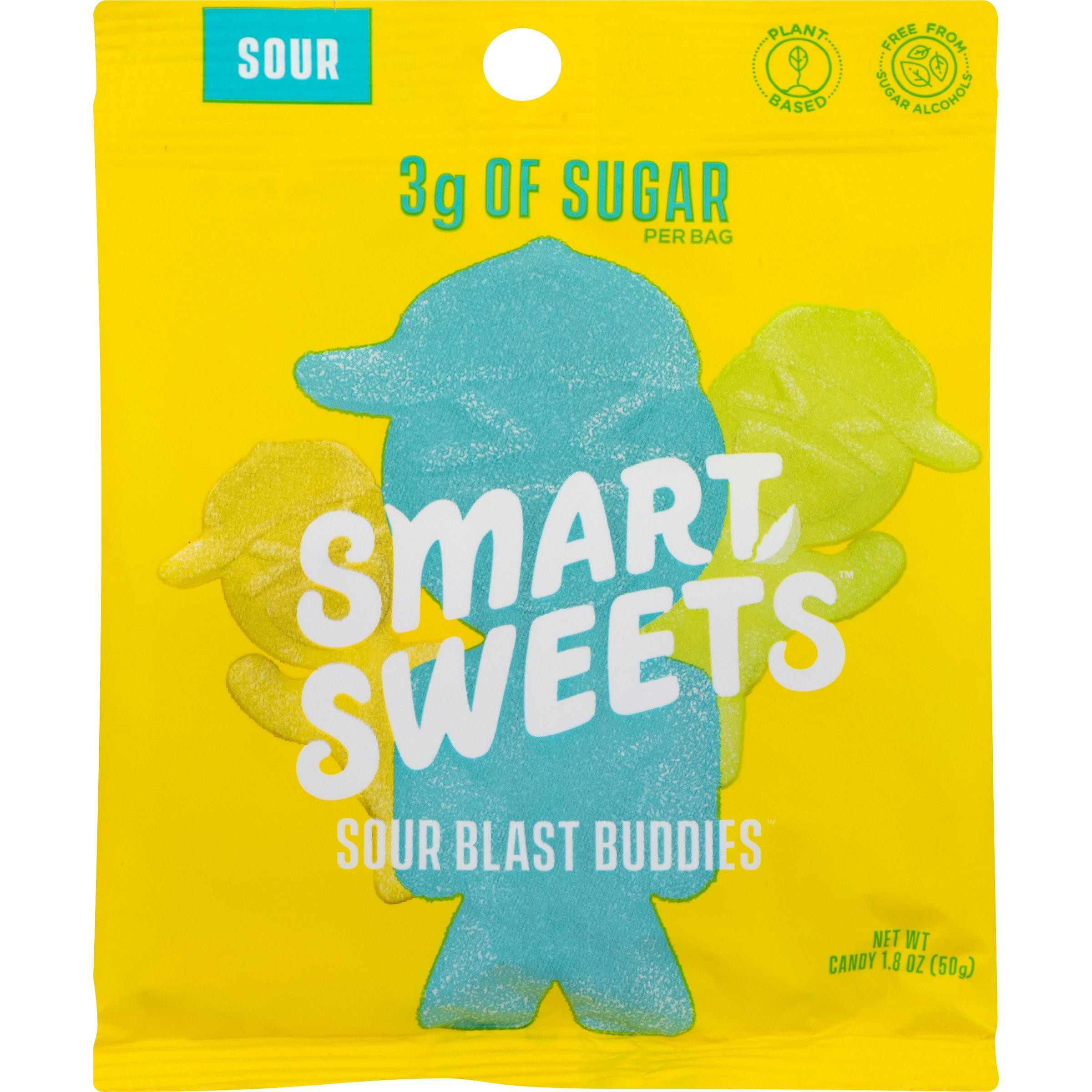 SmartSweets Candy  Sour Blast Buddies  Bag  1.8 OZ