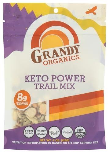 Grandy Organics Organic Keto Power Trail Mix, 4 OZ