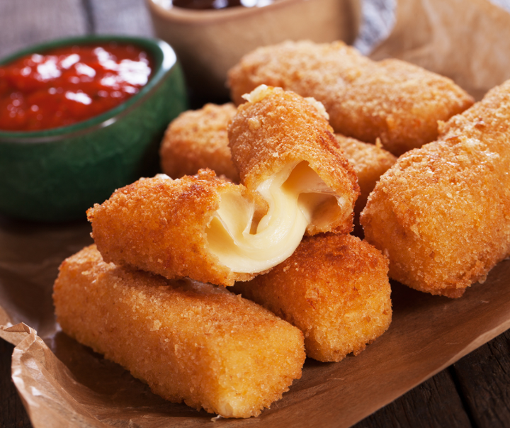 Fried Mozzarella Sticks