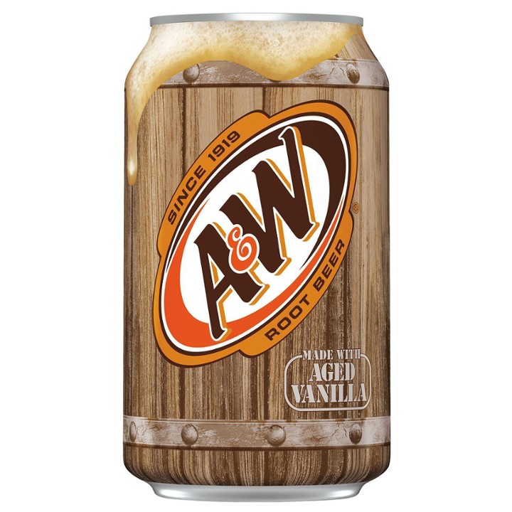 A&W Rootbeer Can