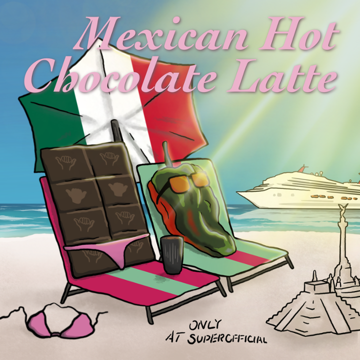 Mexican Hot Chocolate Latte