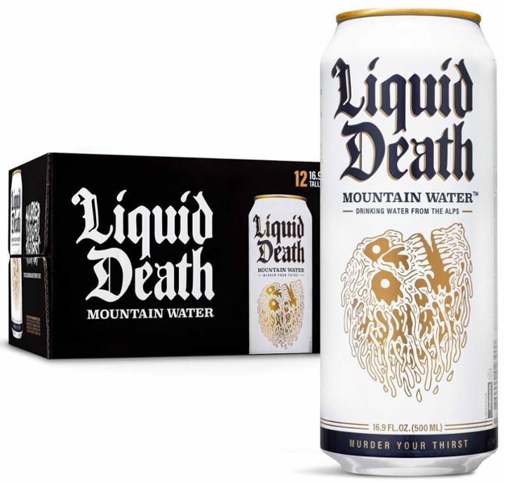 Liquid Death - Case (12 x 16.9 fl. oz. cans)
