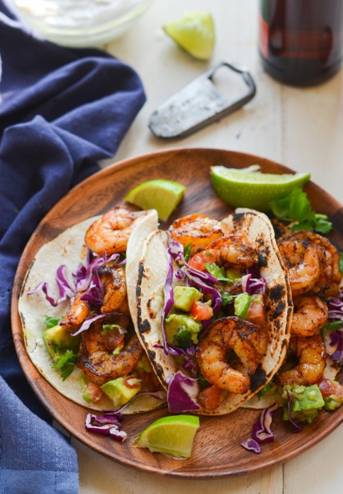 Shrimp Taco Plate