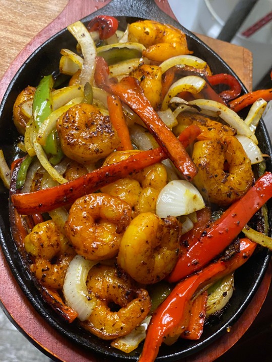 SHRIMP FAJITAS