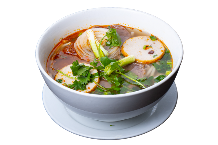 Traditional Vietnamese Spicy Noodle Soup