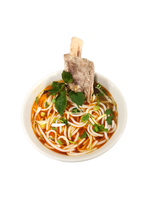 Beef Rib Vietnamese Spicy Noodle Soup