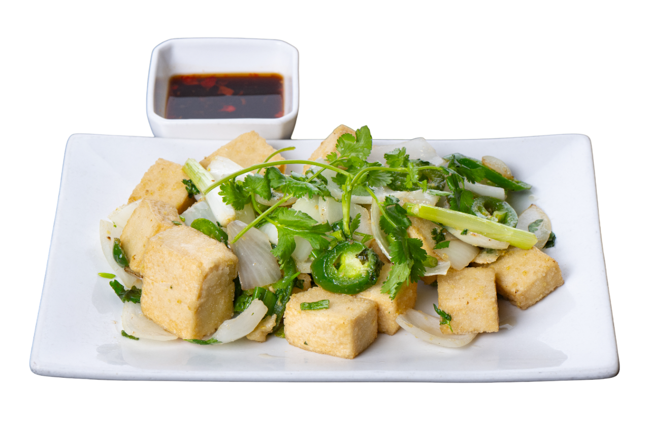 Crispy Salt & Pepper Tofu- Dau Hu Chien