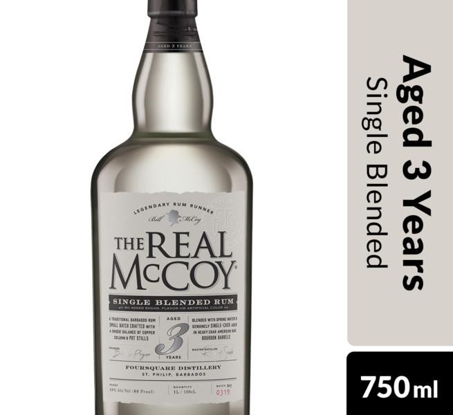 The Real Mc Coy 3 Year Silver Rum Rum