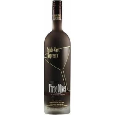 Three Olives Triple Shot Espresso Vodka Flavored - 750ml Bottle