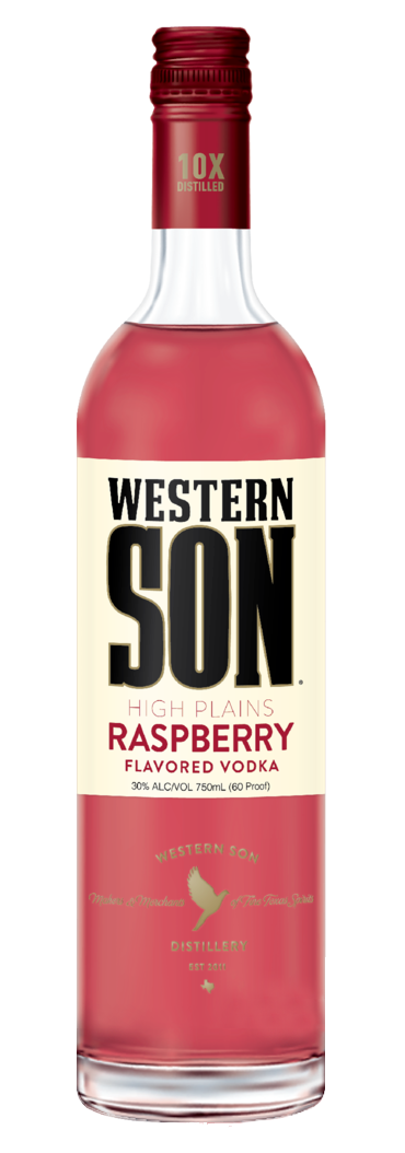 Western Son Raspberry Vodka Flavored - 750ml Bottle