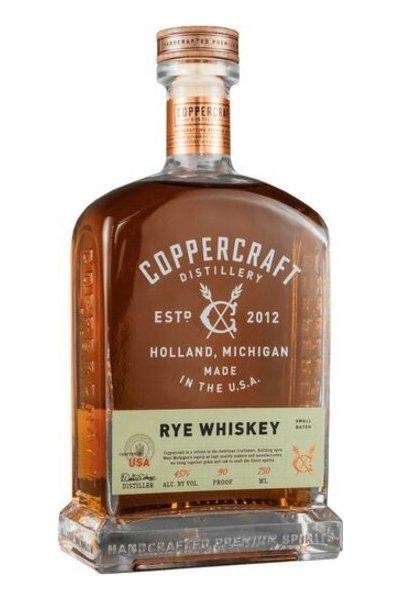 Coppercraft Straight Rye Whiskey - 750ml Bottle