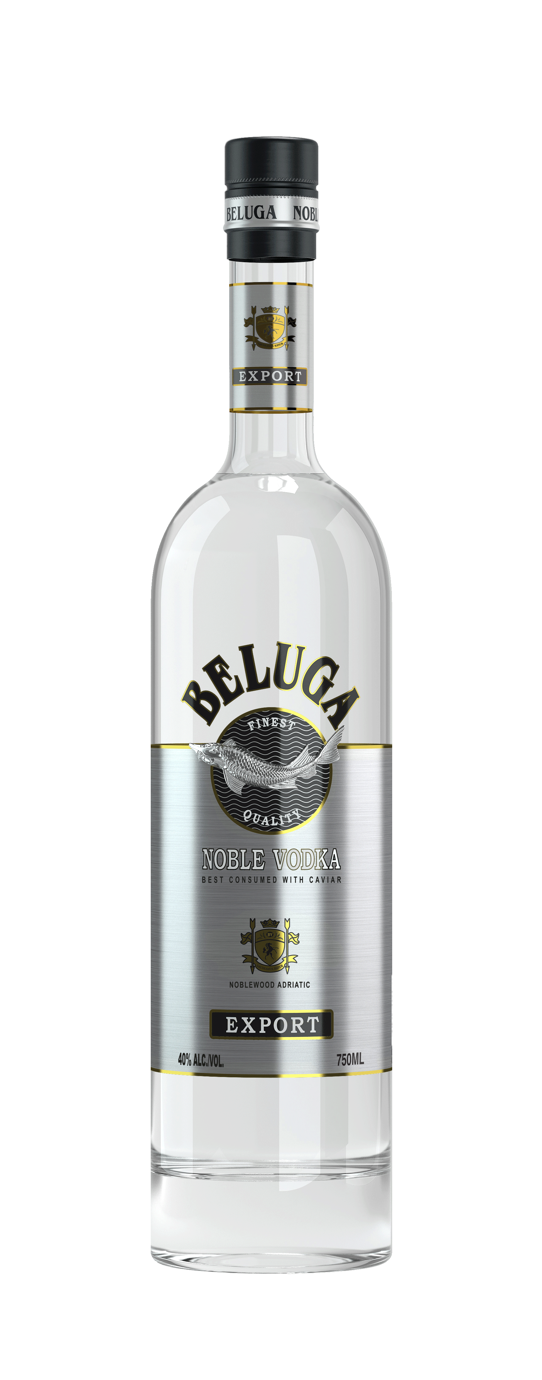 Beluga Noble Vodka 750 ML - 6x 750ml Cartons