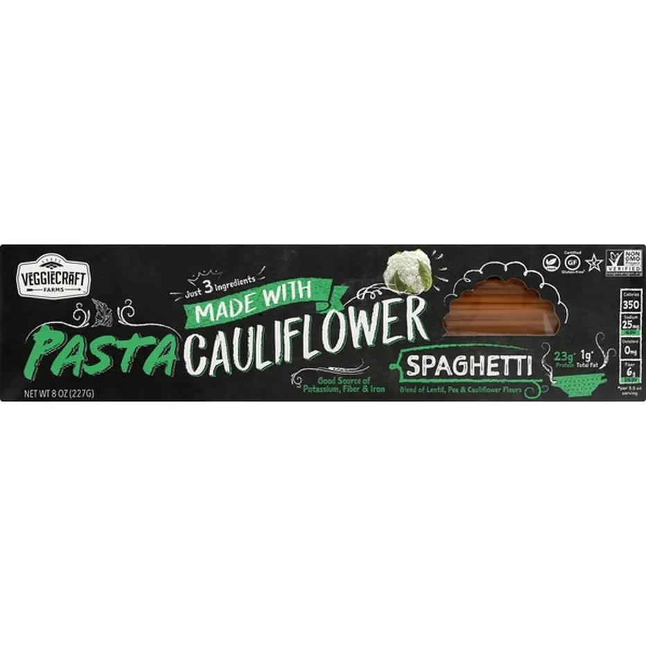 Spaghetti Pasta made w/ Lentil's Peas & Cauliflower Pasta 8 oz