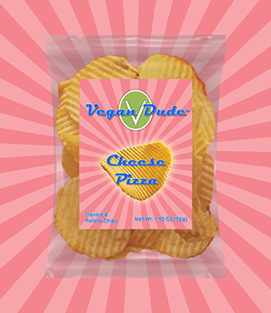 Cheese Pizza - Vegan Dudes Chips
