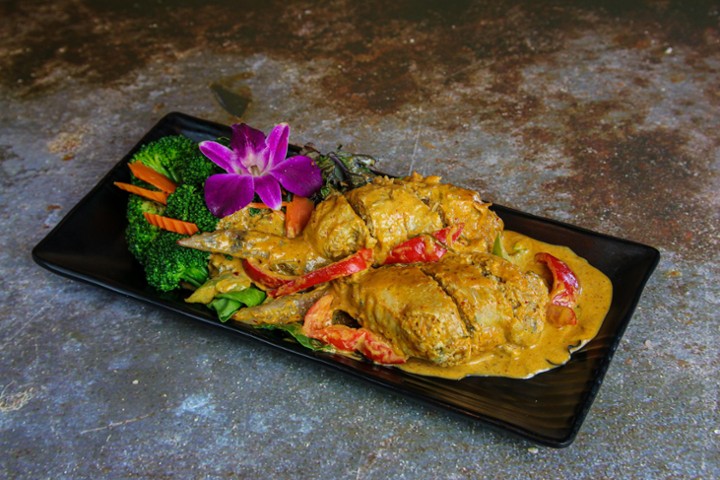 Angel Wing in Panang Curry
