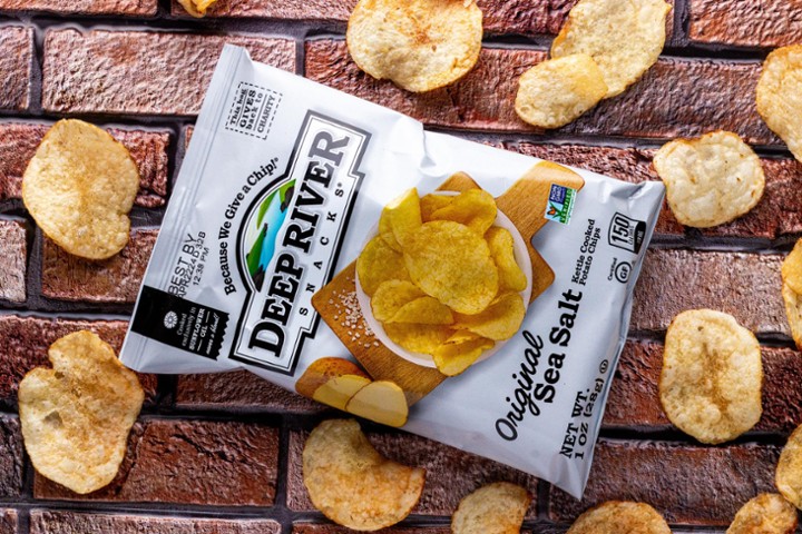 Deep River® Sea Salt Kettle Cooked Potato Chips
