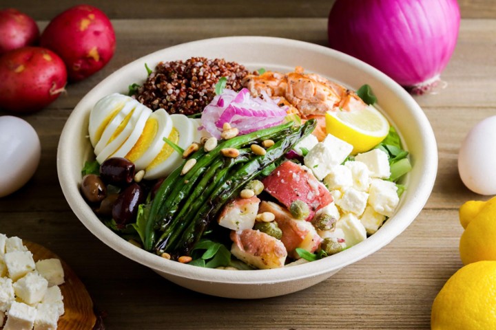 Salmon Niçoise Bowl