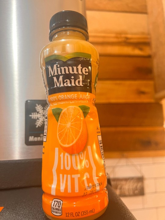 Minute maid Orange Juice Bottle