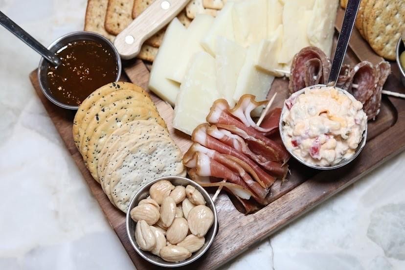Elevated Cheese & Charcuterie Board for 4