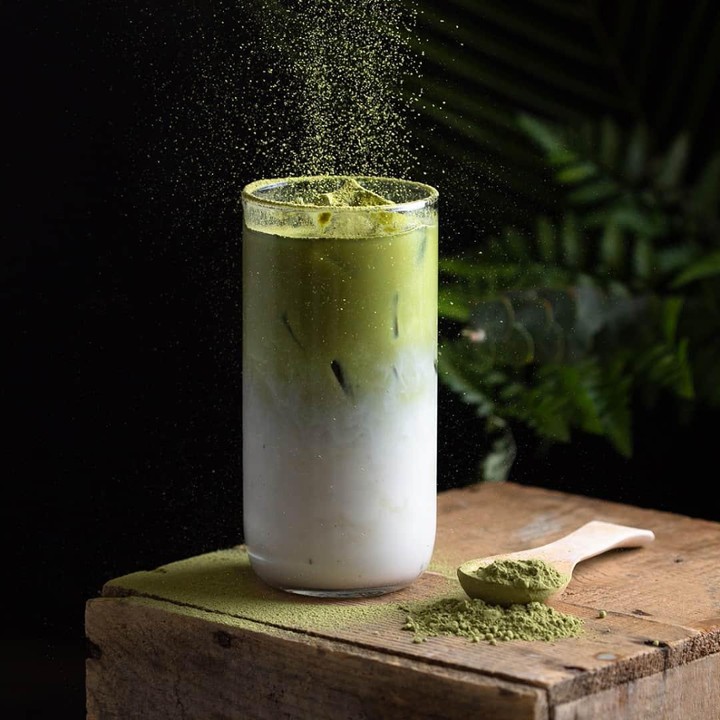 Iced Matcha Latte (organic)