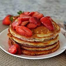 3 Strawberry Pancakes