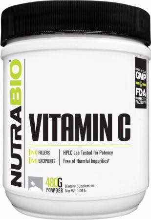 Nutrabio Vitamin C Powder - 480 Grams