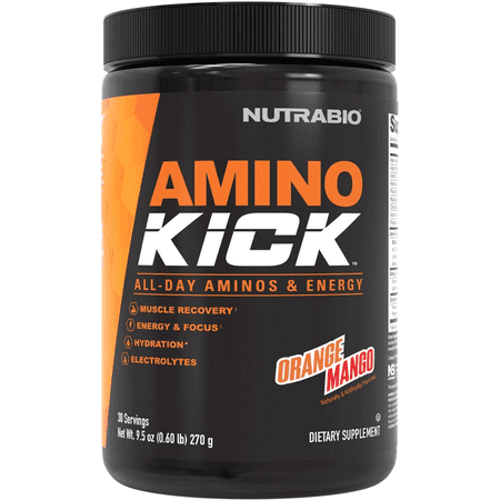 Nutrabio Amino Kick 30 Serving Orange Mango