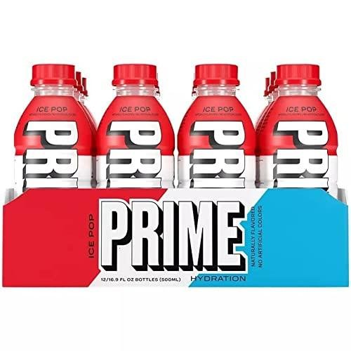 Prime Hydration Drink “Ice Pop” Flavor ( 12 Pack )