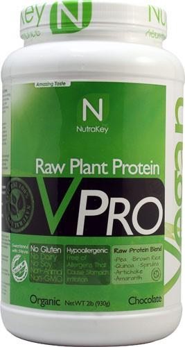 NutraKey VPRO Raw Plant Protein Chocolate 2 Lbs