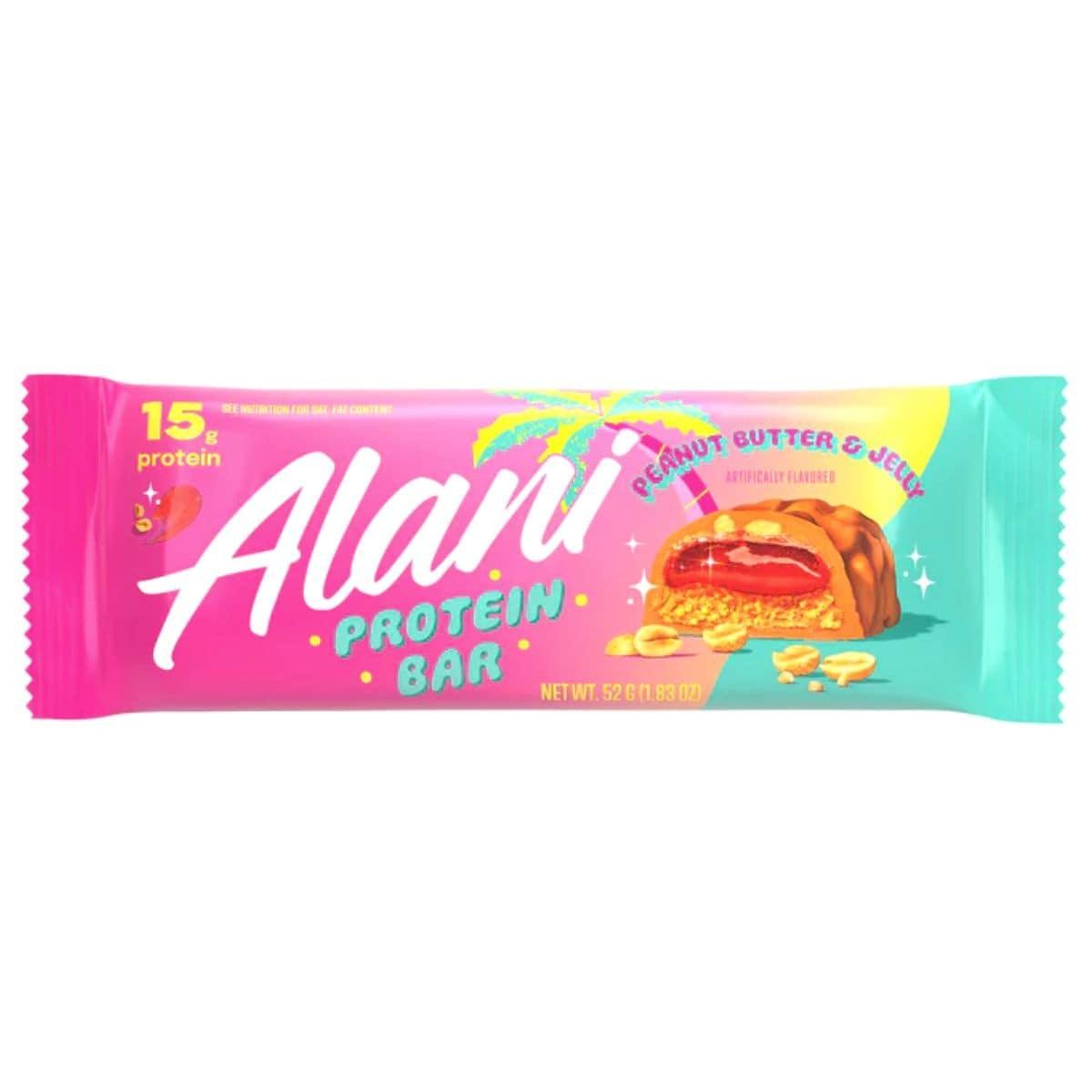 Alani Nu Protein Bar Peanut Butter & Jelly, 52g